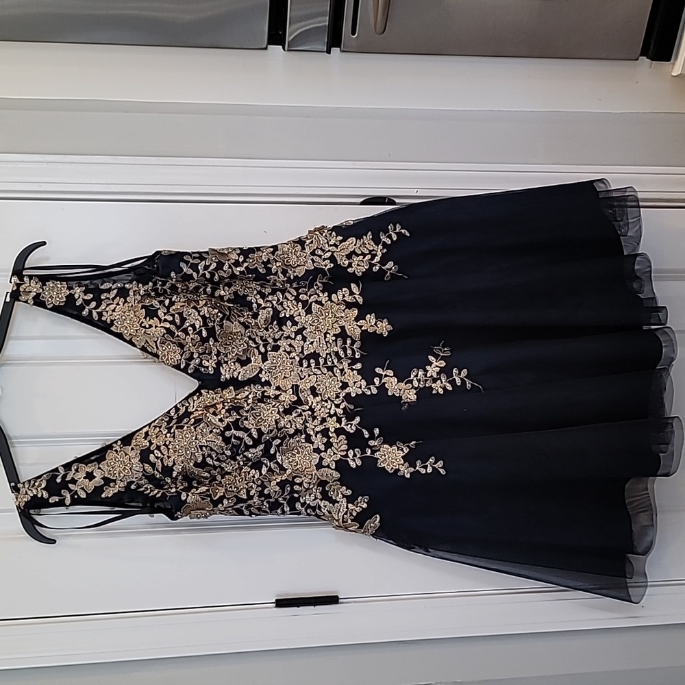 Dressy Cocktail Prom dress - Xscape Brand size 16